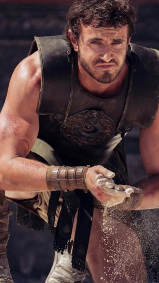 Paul Mescal dans l'arène de Gladiator 2. // Source : Paramount