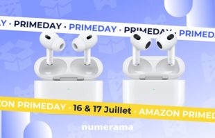 AirPods Pro 2 et AirPods 3 // Source : Montage Numerama