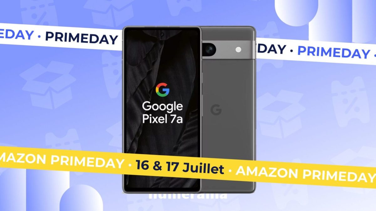 Google Pixel 7a+ chargeur prime day // Source : Montage Numerama