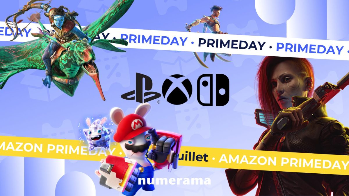 Sélec JV Prime Day 2024 // Source : Montage Numerama