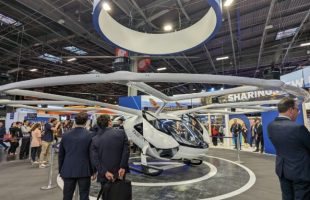 Le Volocity de Volocopter à Vivatech // Source : Raphaëlle Baut pour Numerama