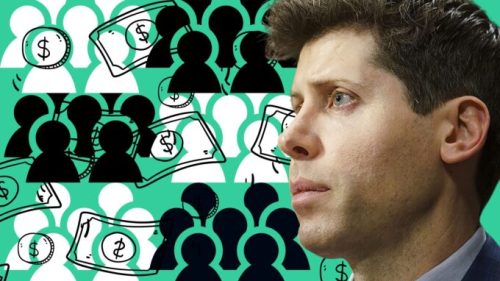 Sam Altman a financé un revenu universel pendant trois ans. // Source : Flickr / Montage Numerama