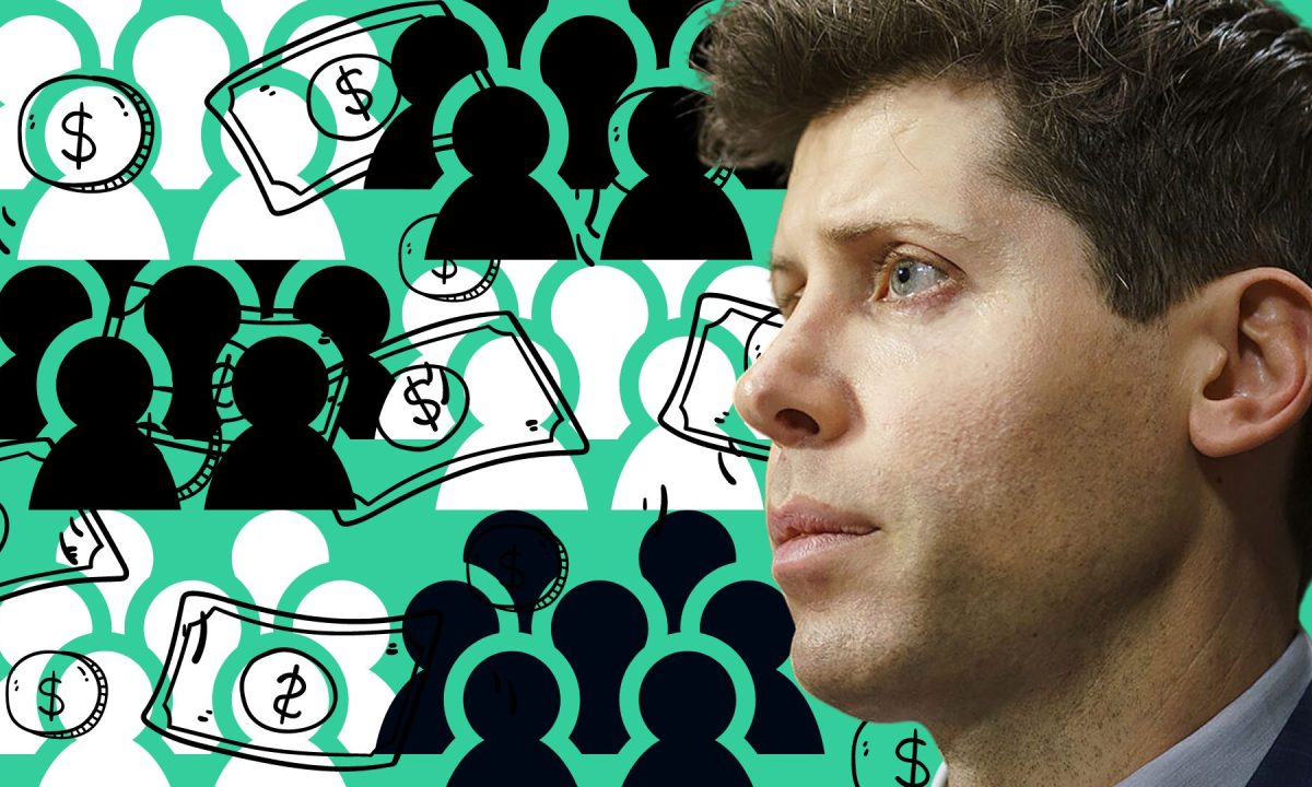 Sam Altman a financé un revenu universel pendant trois ans. // Source : Flickr / Montage Numerama