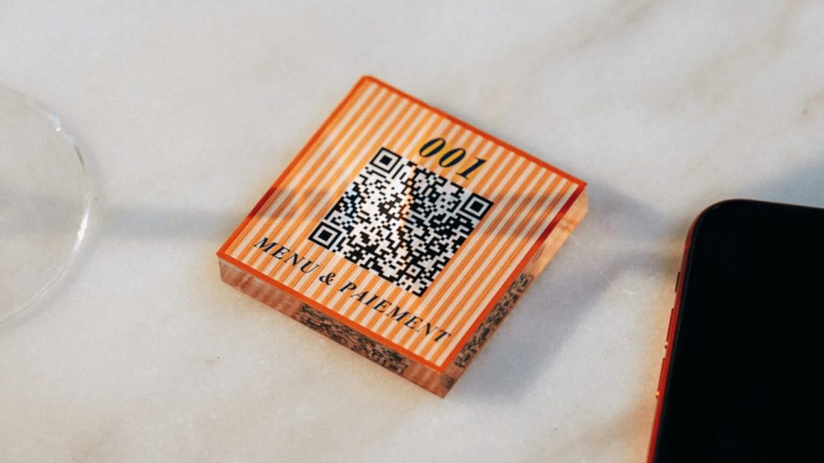 Un QR code Sunday. // Source : Sunday