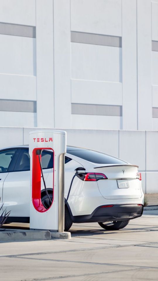 Superchargeur Tesla américain  // Source : Tesla