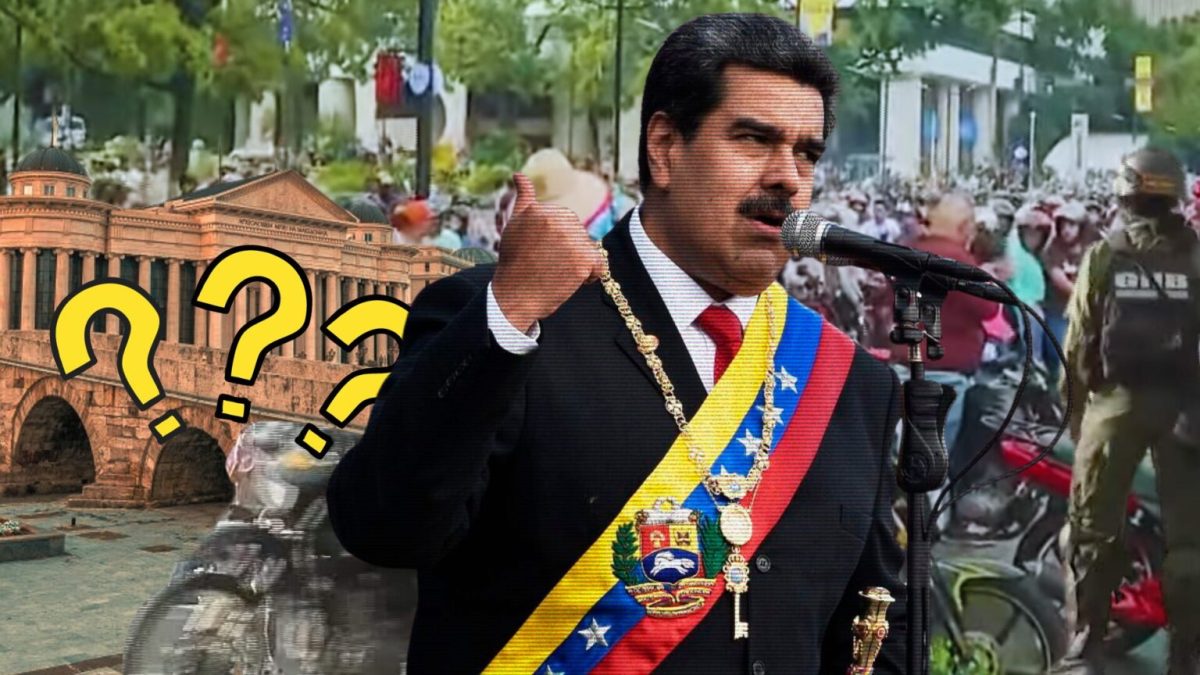 Le pouvoir au Venezuela accuse la Macédoine du nord de piratage. // Source : CNN / YouTube