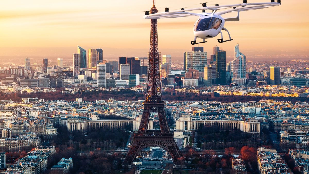 Les Volocity de Volocopter // Source : Volocopter, réutilisation autorisée pour la presse