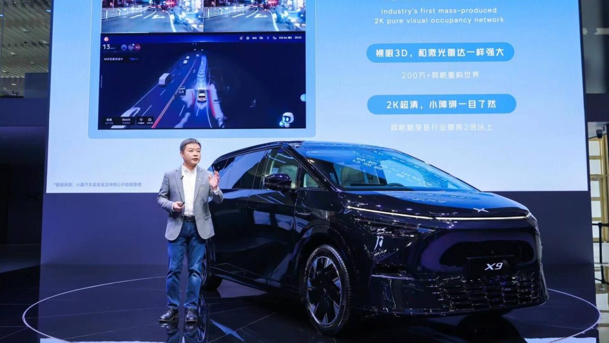 Xpeng et les nouvelles capacités de conduite autonome // Source : Xpeng