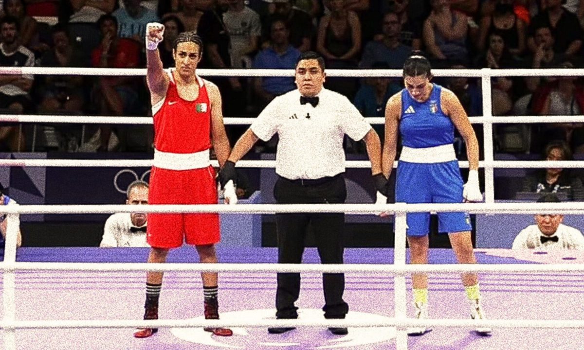 La boxe Imane Khelif est au coeur d'une polémique sur son genre. // Source : France TV