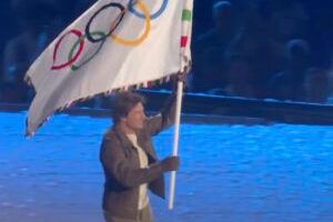 Cérémonie de clôture des JO 2024 // Source : Capture YouTube France TV