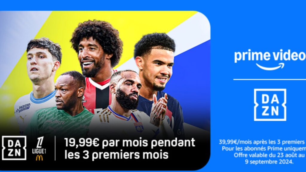 DAZN à 19,99 euros par mois. // Source : Capture Numerama