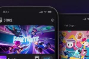 L'Epic Games Store sur iPhone et Android. // Source : Epic Games