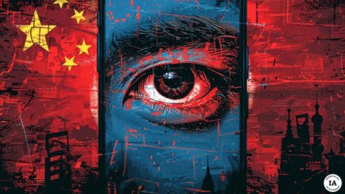 La Chine est encore accusée d'espionnage. // Source : Numerama avec Midjourney