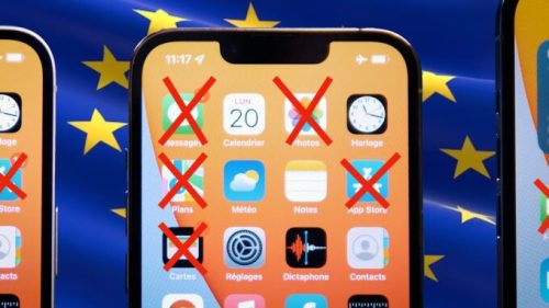 Les applications qui seront bientôt supprimables en Europe. // Source : Numerama