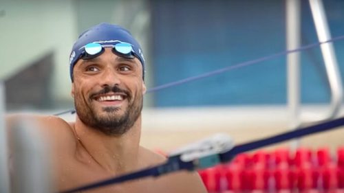 Florent Manaudou vise l'or au 50 mètres nage libre. // Source : YouTube