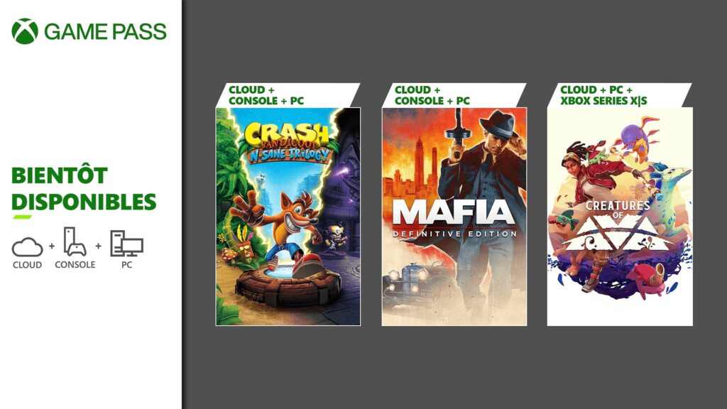 Xbox Game Pass en août 2024 // Source : Microsoft