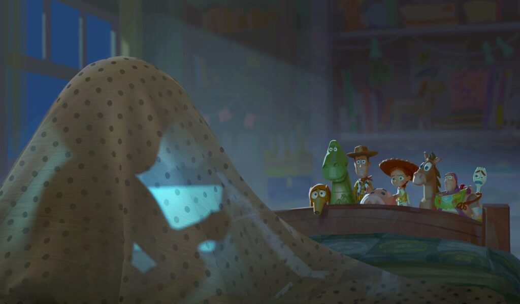 Bonnie et ses jouets dans Toy Story 5 // Source : Pixar