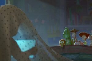 Bonnie et ses jouets dans Toy Story 5 // Source : Pixar