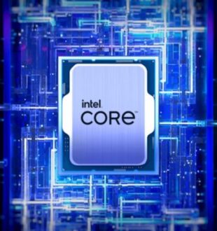 Une puce Intel Core. // Source : Intel