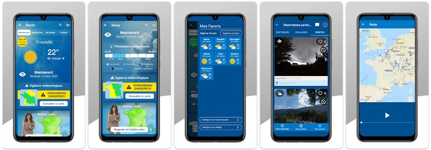 Application Météo France