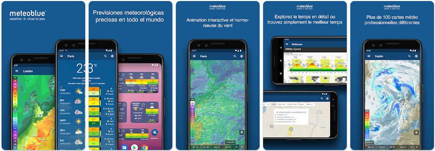 Application Meteoblue