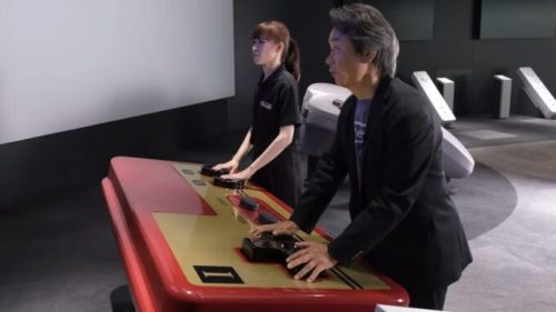 Le Nintendo Museum et ses manettes géantes.  // Source : Nintendo