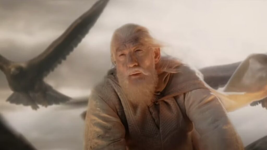 Gandalf (et les aigles) à la rescousse ! // Source : New Line Cinema