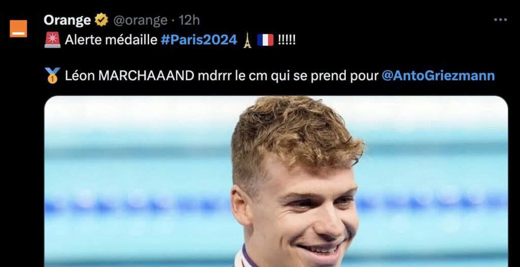 Rechercher Griezmann sur Twitter n'affiche quasiment pas de foot.