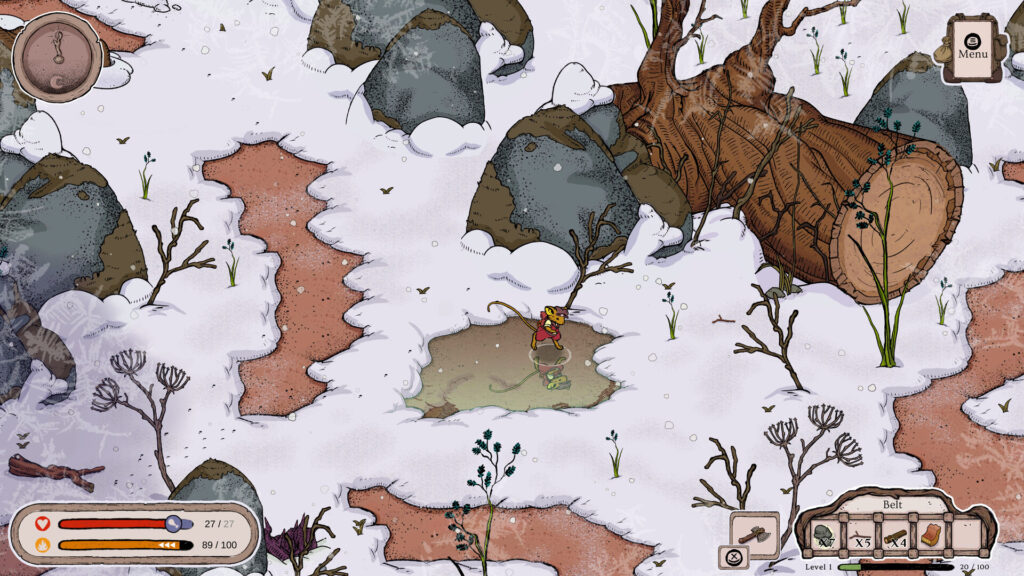 Winter Burrow // Source : Noodlecake