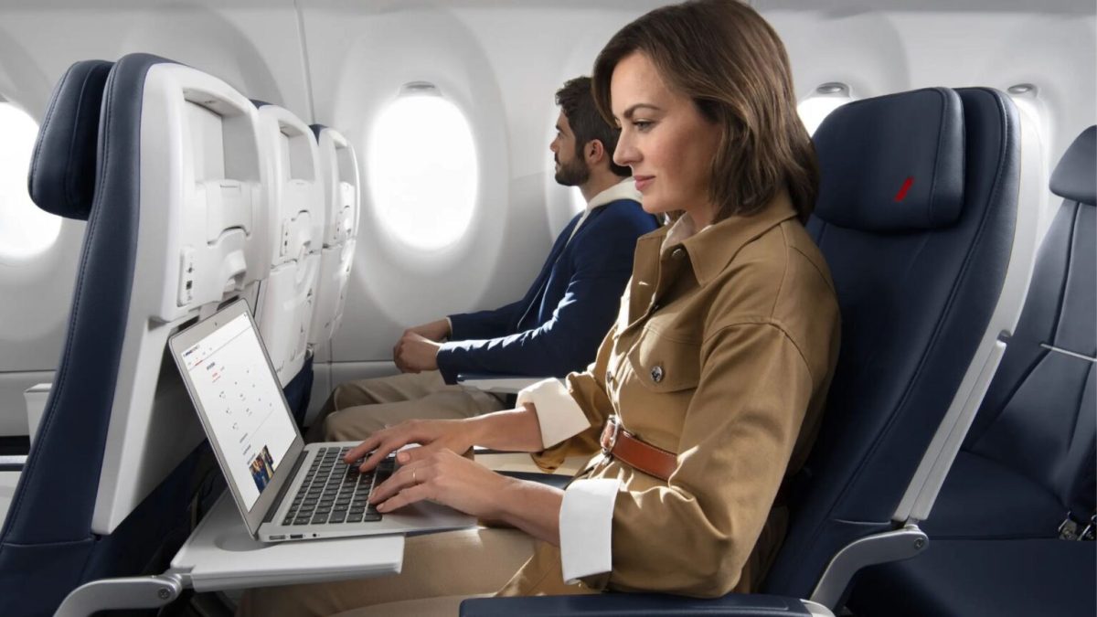 Le Wi-Fi sera bientôt gratuit chez Air France. // Source : Air France