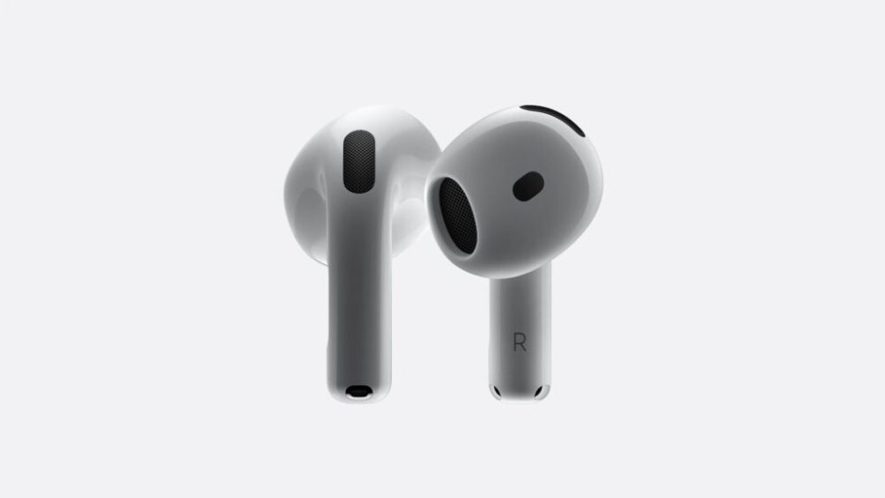 Apple AirPods 4 // Source : Capture d'écran