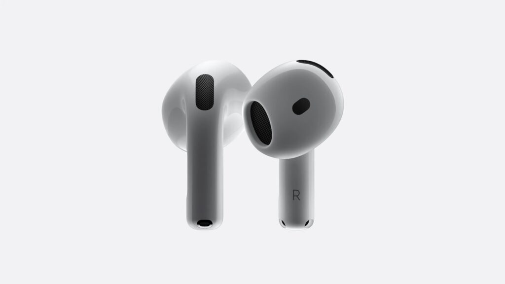 Apple AirPods 4 // Source : Capture d'écran