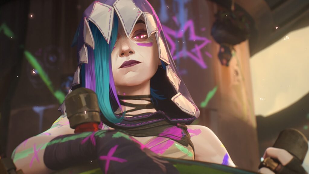 Le nouveau look de Jinx, toujours aussi badass // Source : Netflix