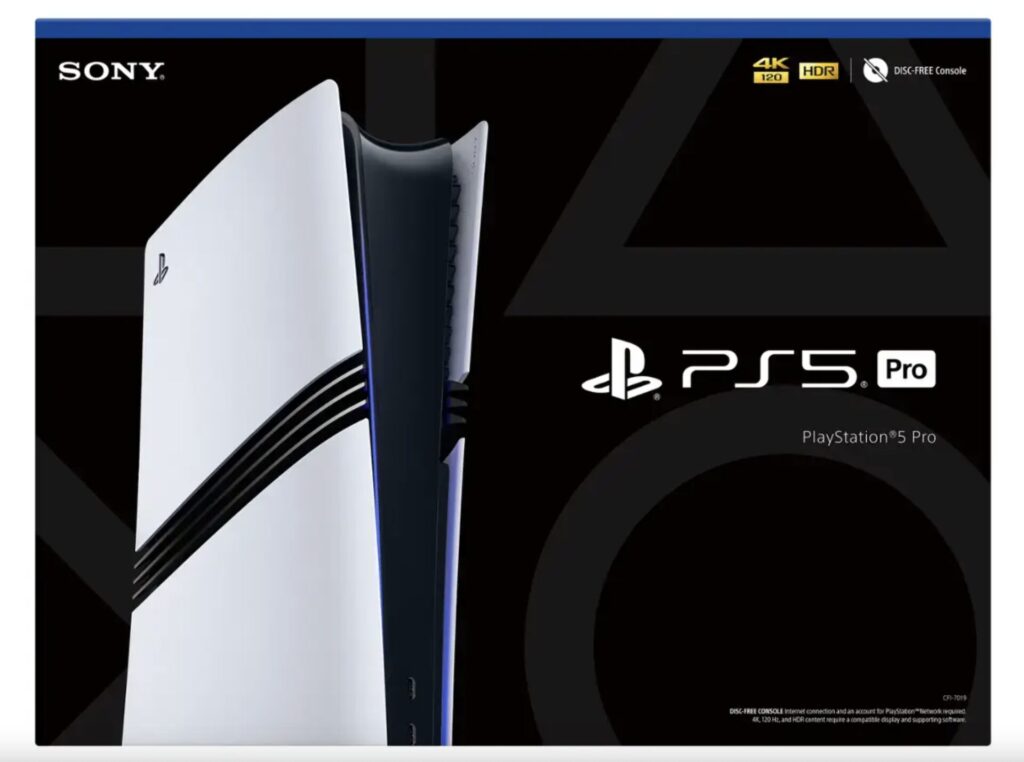 Packaging PS5 Pro // Source : Sony via Best Buy