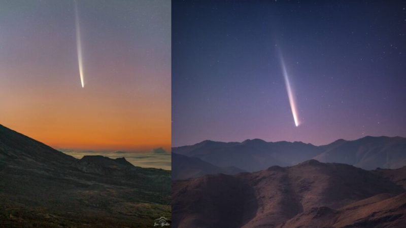 Les plus belles photos de la comète Tsuchinshan