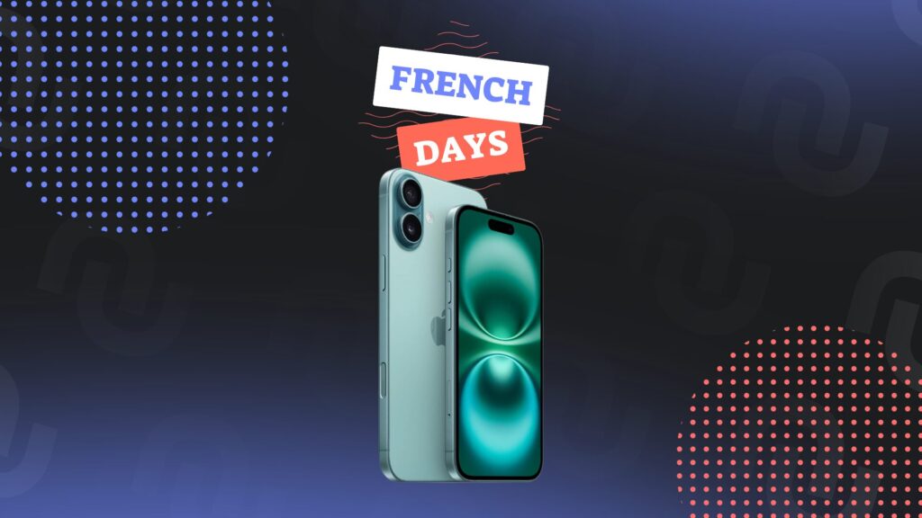 iPhone 16 en promotion durant les French Days