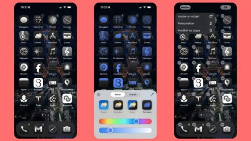 iOS 18 : comment changer la couleur des icônes sur son iPhone ? // Source : Numerama