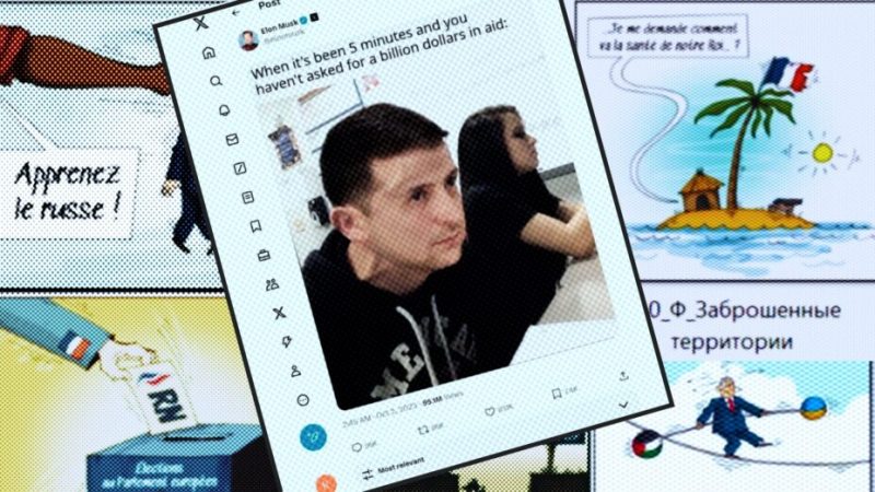 Ce mème partagé par Elon Musk sort directement de l’usine de propagande du Kremlin Ce mème partagé par Elon Musk sort directement de l’usine de propagande du Kremlin