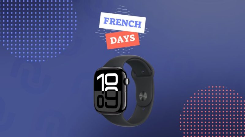 Apple Watch Series 10 : la montre connectée baisse déjà son prix pour les French Days