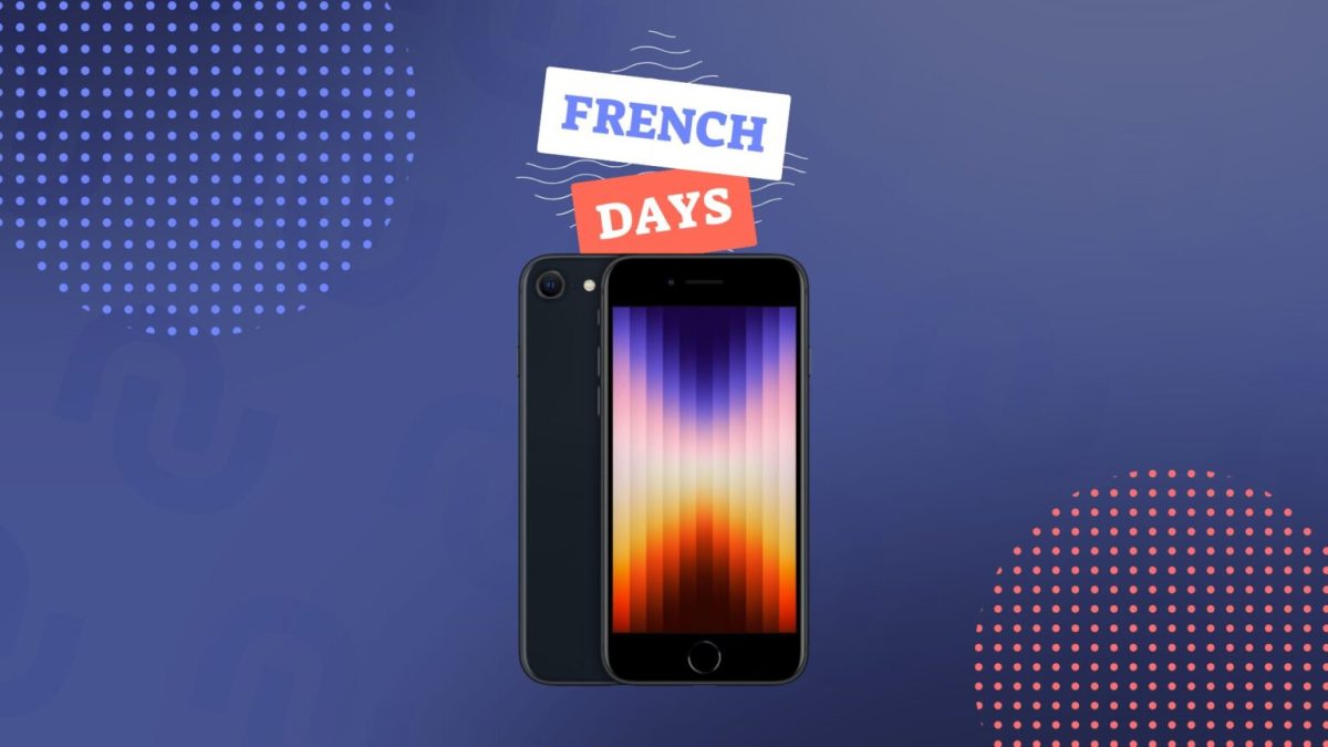 iphone se 2022 french days // Source : Montage Numerama