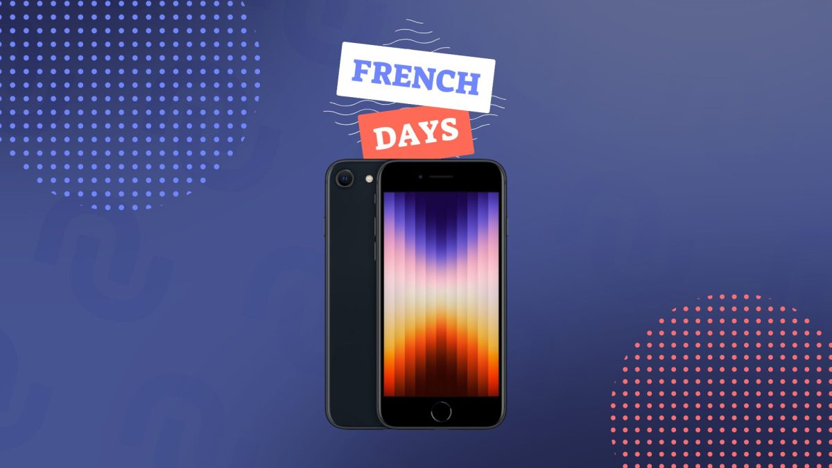 iphone se 2022 french days // Source : Montage Numerama