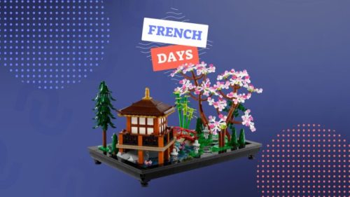 Lego Jardin japonais // Source : Montage Numerama