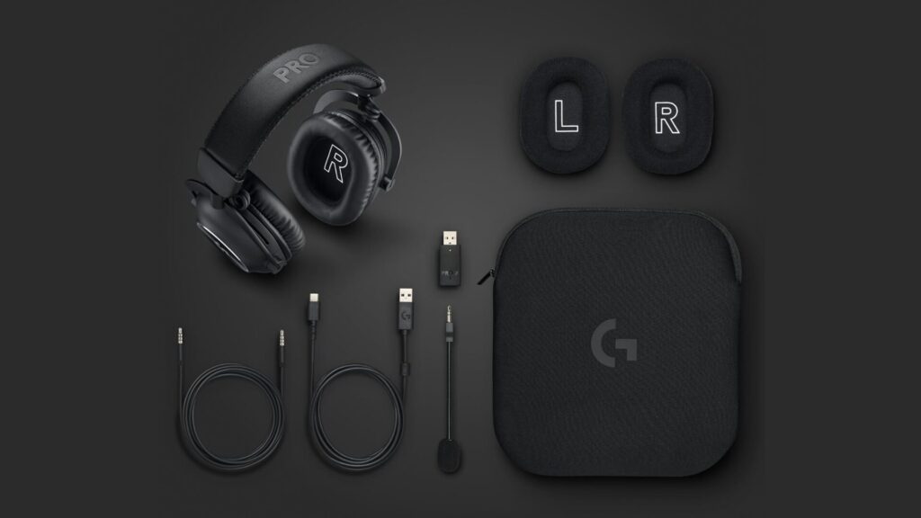 Les accessoires du G Pro X 2 Lightspeed  // Source : Logitech