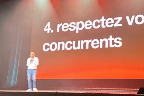 Xavier Niel à l’Olympia. // Source : Numerama Xavier Niel à l’Olympia. // Source : Numerama