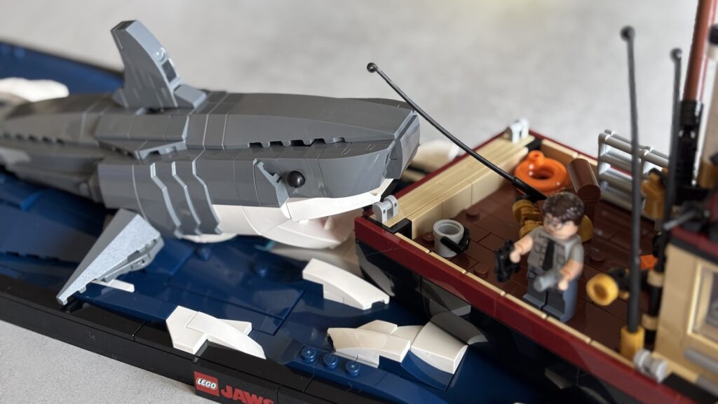 Lego Jaws // Bron: Maxime Claudel voor Numerama