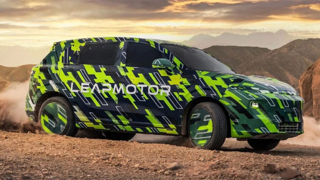 Teaser du Leapmotor B10 // Source : Leapmotor