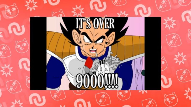 D’où vient le mème « It’s Over 9000! » avec Nappa et Végéta ?