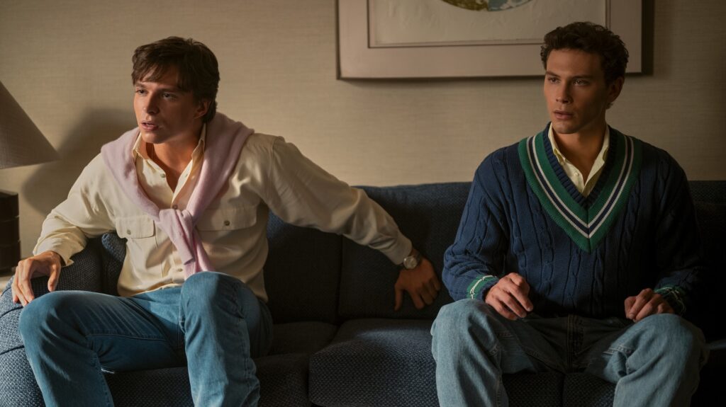 Lyle et Erik Menéndez dans Monstres // Source : Miles Crist/Netflix