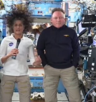 Butch Wilmore et Sunita Williams // Source : Nasa