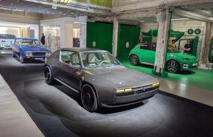 Renault R17 electric restomod x 0ra Ïto // Source : Raphaelle Baut pour Numerama 